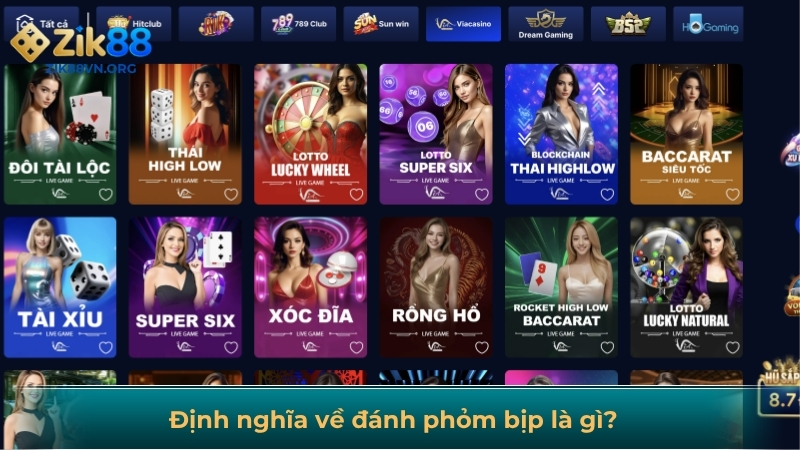 Định nghĩa về đánh phỏm bịp là gì?