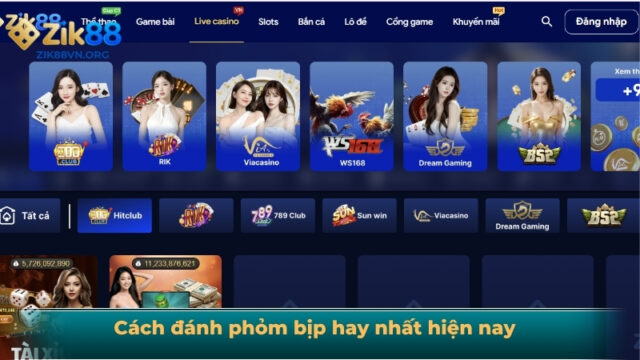 cách đánh phỏm bịp